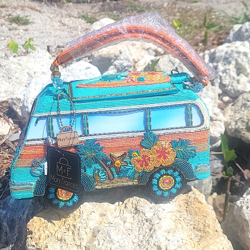 Mary frances catch a wave car van bag
